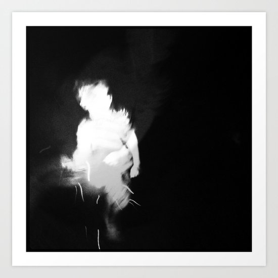 And when he came back to us Art Print