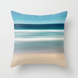 South Beach Afternoon Throw Pillow