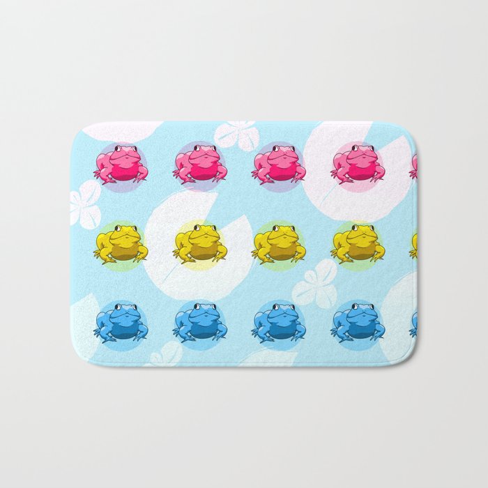 Pan Pride Frogs Bath Mat