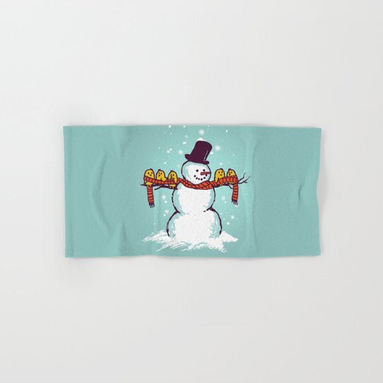 Sharing is caring (Winter edition) Hand & Bath Towel