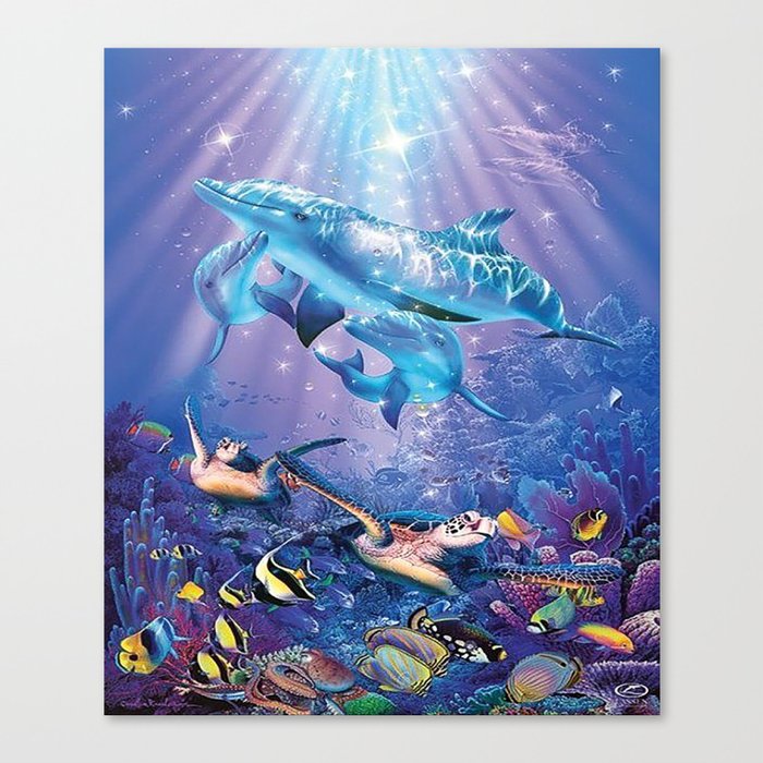 sea life Canvas Print
