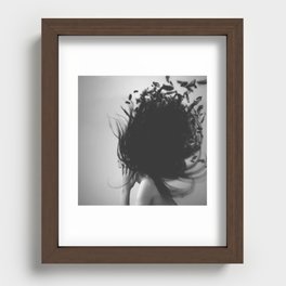 In My Hair by Omerika Recessed Framed Print