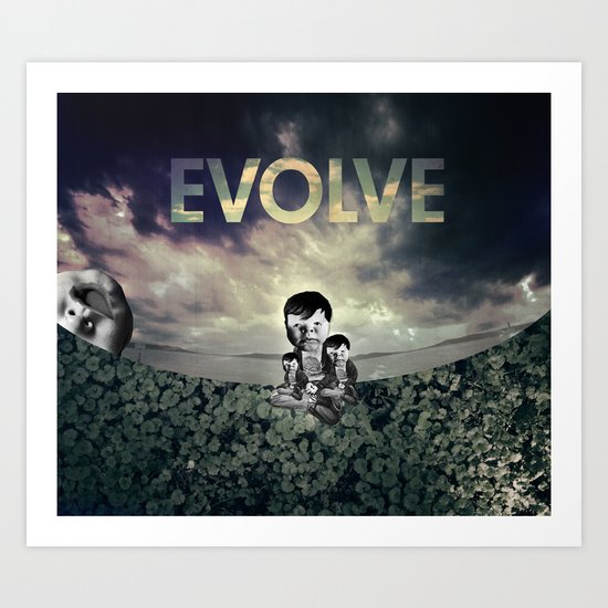 evolve Art Print