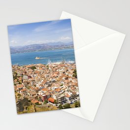 Nafplio from above Stationery Cards