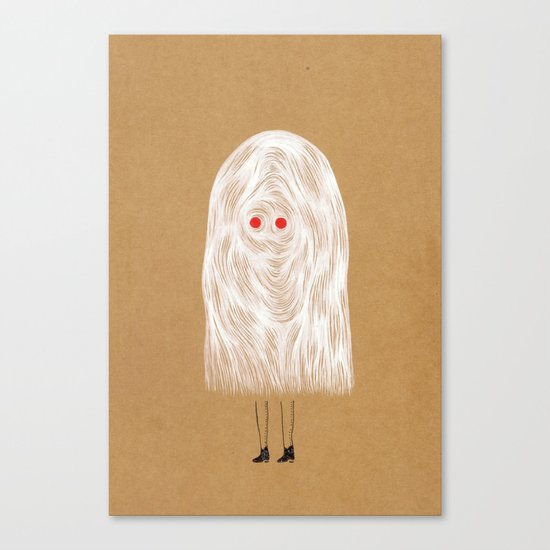 Glam Ghost Canvas Print