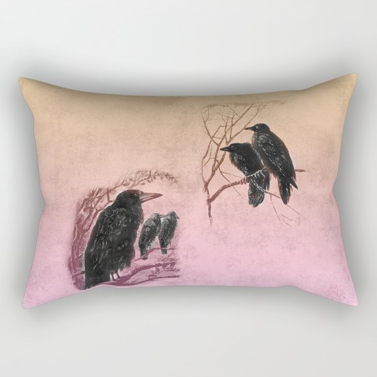 Watching Rectangular Pillow
