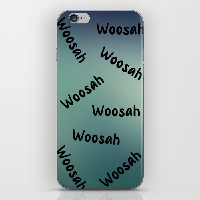 Woosah iPhone Skin