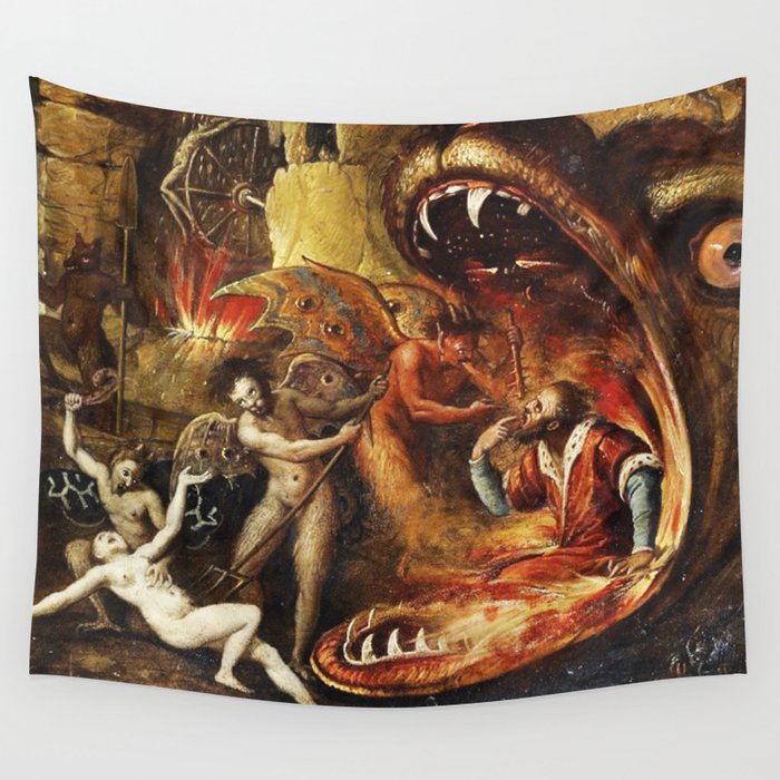 Demonic tapestry sales