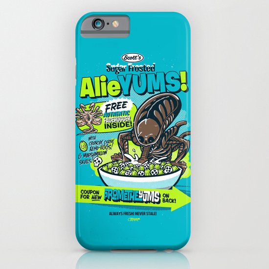 AlieYUMS! (blue variant) iPhone & iPod Case