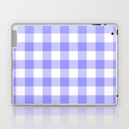 Classic Check - periwinkle Laptop Skin