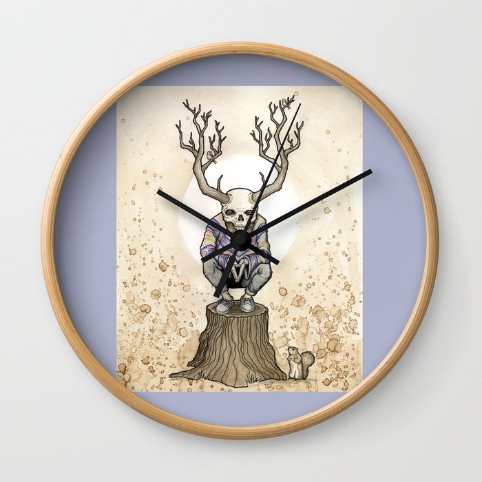 The Contemplation Wall Clock