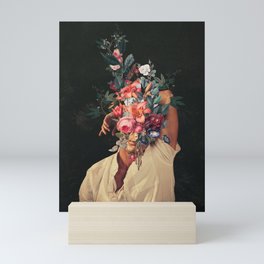 Roses Bloomed every time I Thought of You Mini Art Print