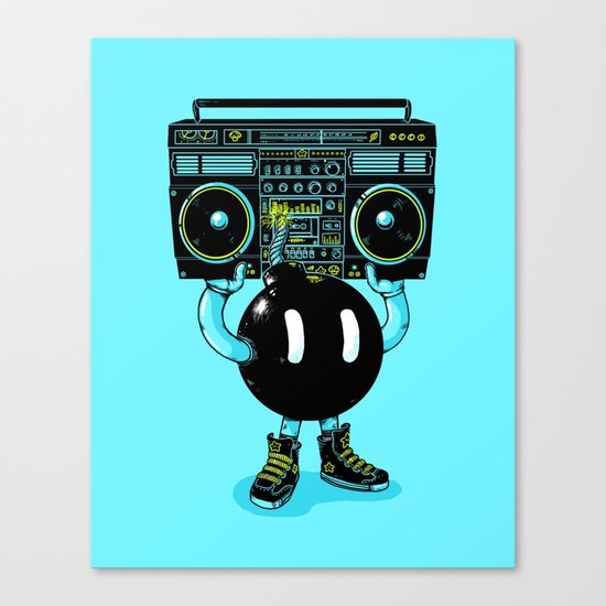 BOOMBOX Canvas Print
