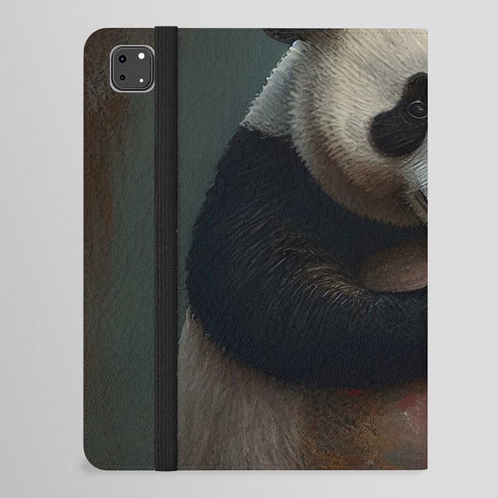 Panda - Be My Valentine - Animals In Love Artwork iPad Folio Case