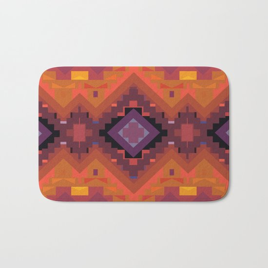 American Native Pattern No. 35 Bath Mat