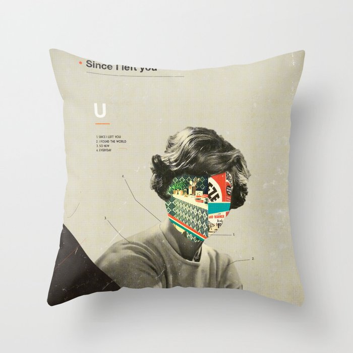 Since I Left You Throw Pillow