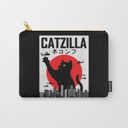 CATZILLA Cat Kitty Japan Vintage Gift Carry-All Pouch