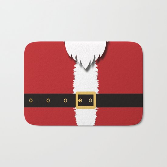 Christmas, Santa Claus Bath Mat