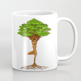 Tree Of Life Zen Yoga Coffee Mug