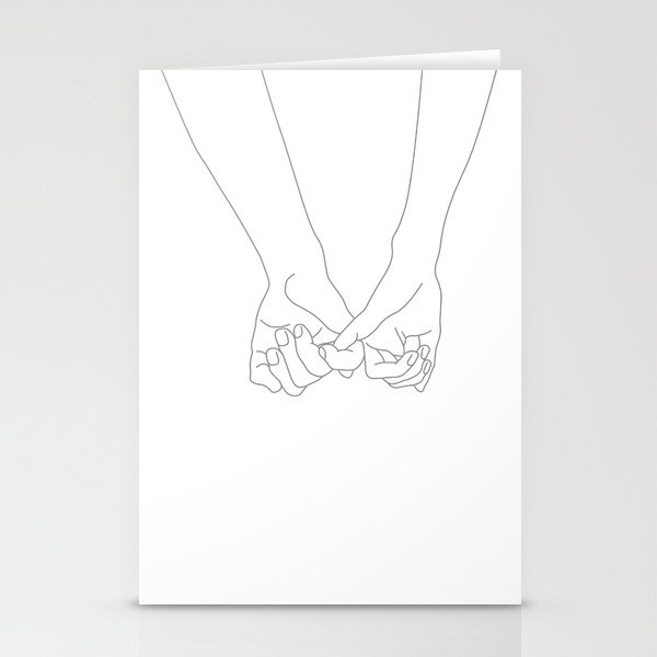 Pinky Promise Stationery Cards