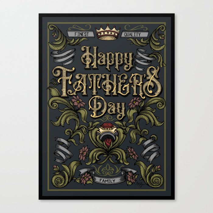 Sapphorica Creations- Father's Day  Canvas Print