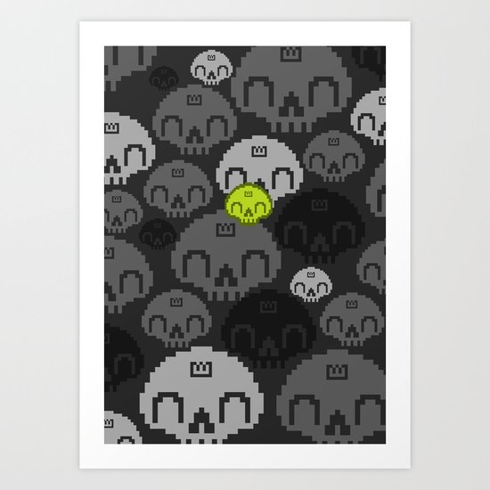 Urban Camo Art Print