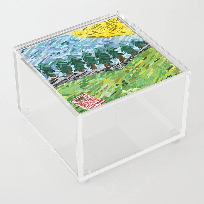 Country Side Picnic Acrylic Box