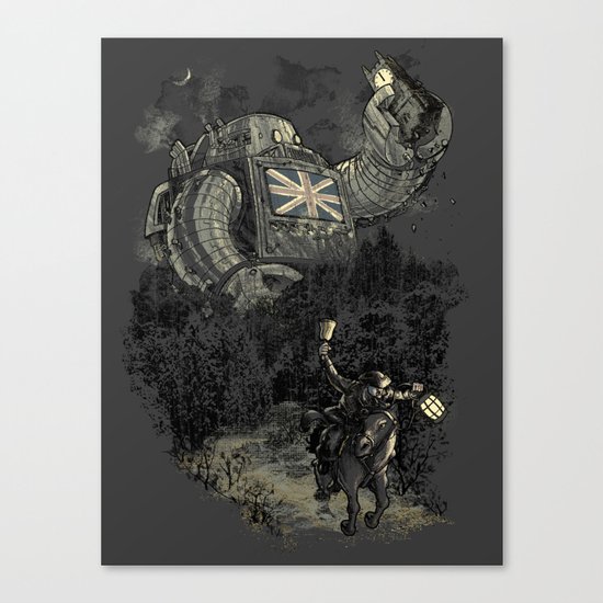 Twenty if by Giant Robot Canvas Print
