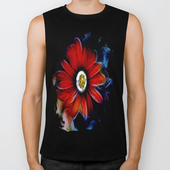 Flower Fantasy Biker Tank
