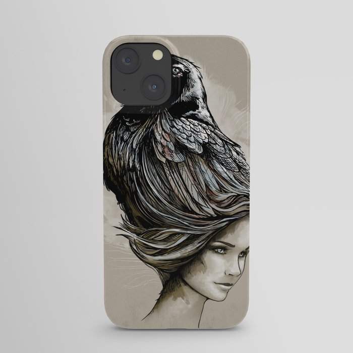 Raven Haired iPhone Case