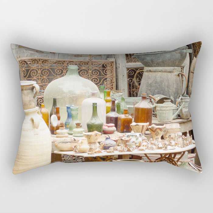 Market Djerba Tunisia Rectangular Pillow