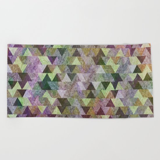 Geometric Pattern VIII Beach Towel