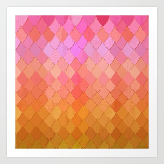 Scales Art Print
