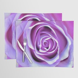 Pink-Purple Rose Blooming Placemat