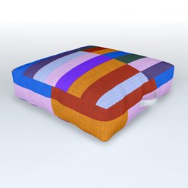 Kilim Fall Colors Purple Orange #homedecor Outdoor Floor Cushion | Retro, Bruxamagica, Geometry, Retrocolors, Kilimpattern, Modhomedecor, Geometric, Graphicdesign, Abstractpattern, Fall 