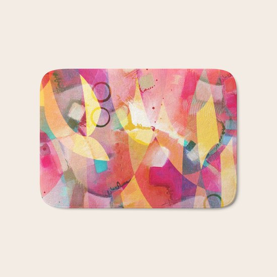 Sunrise Mess Bath Mat