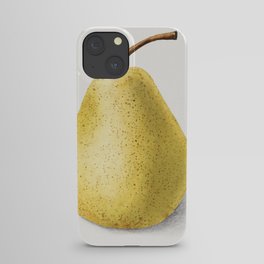 Vintage pear illustration. 7 iPhone Case