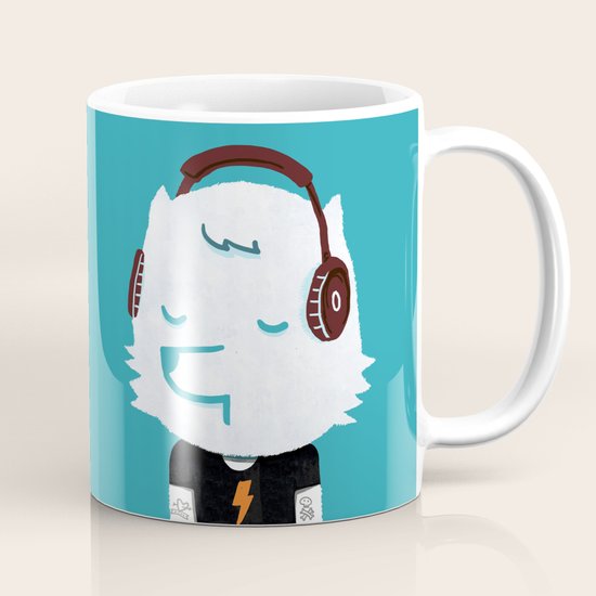 Metal Rock Dog Mug