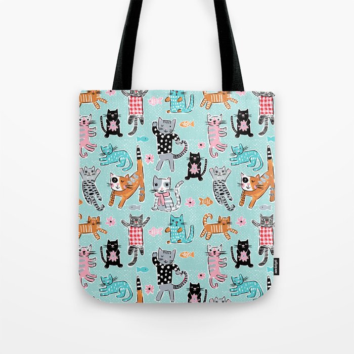 Kitties and Puppies Tote Bag