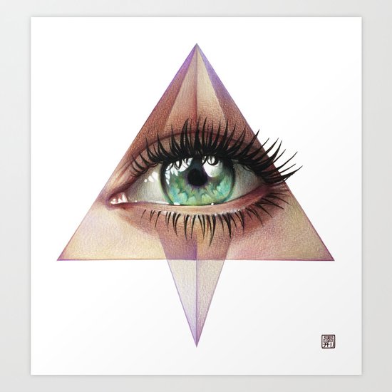Eye of Providence Art Print