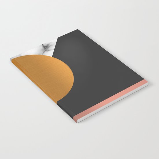 Marble & metals Notebook