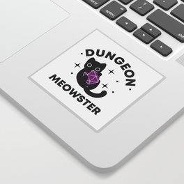 Dungeon Meowster Sticker