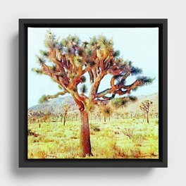 Joshua Tree VG Hills by CREYES Framed Canvas