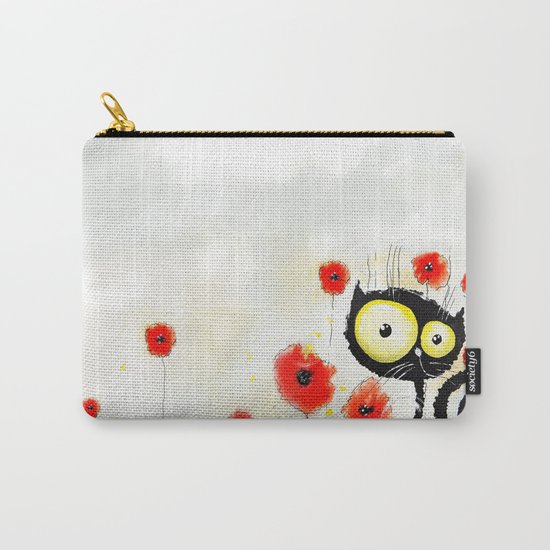Poppies Carry-All Pouch