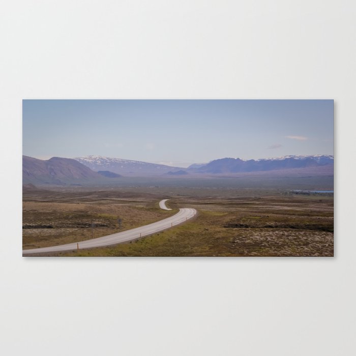 Icelandic Roads Canvas Print