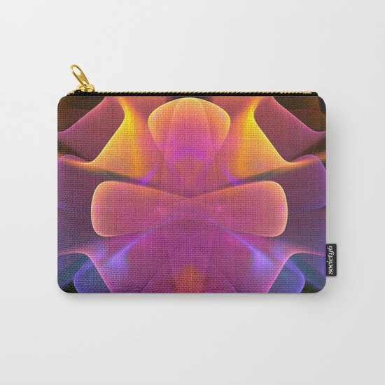 Curves and Colors, geometric abstract Carry-All Pouch