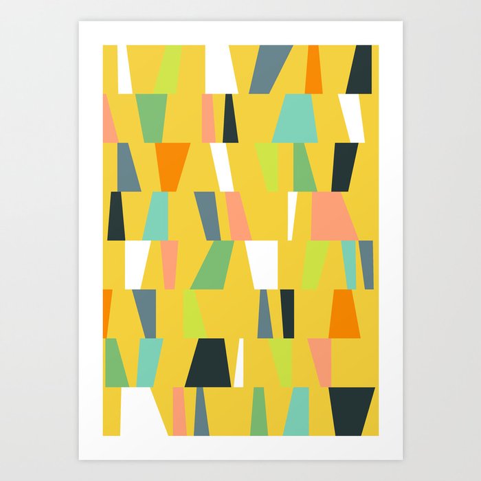 Modern Geometric 39 Art Print
