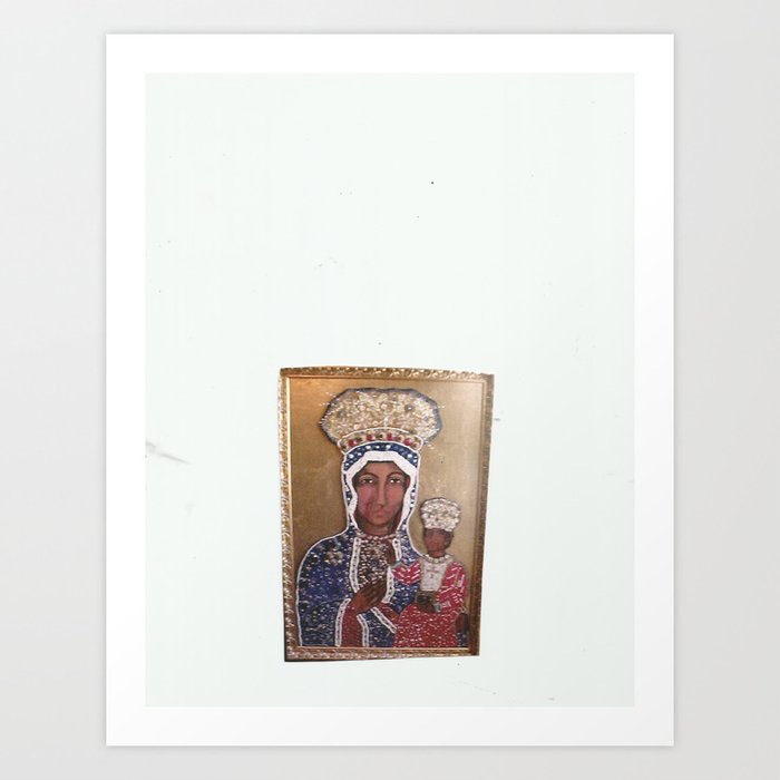  Stylized Madonna and Child #14/ Weeping Icon Art Print