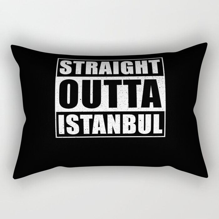 Straight Outta Istanbul Rectangular Pillow