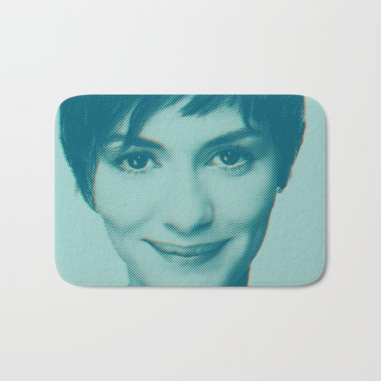 She smiles Bath Mat